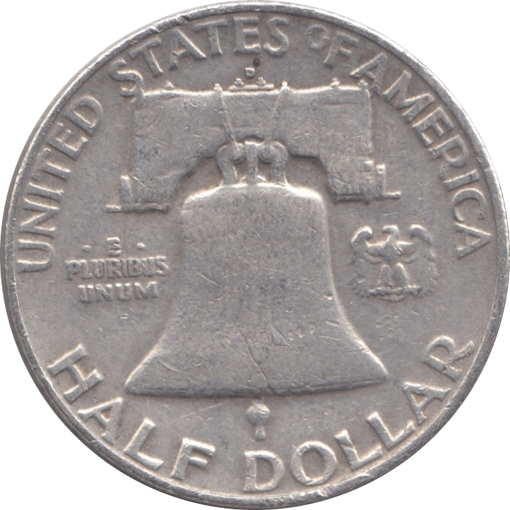 1952 SILVER HALF DOLLAR USA C - WORLD SILVER COINS - Cambridgeshire Coins
