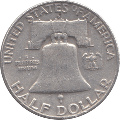 1952 SILVER HALF DOLLAR USA C - WORLD SILVER COINS - Cambridgeshire Coins