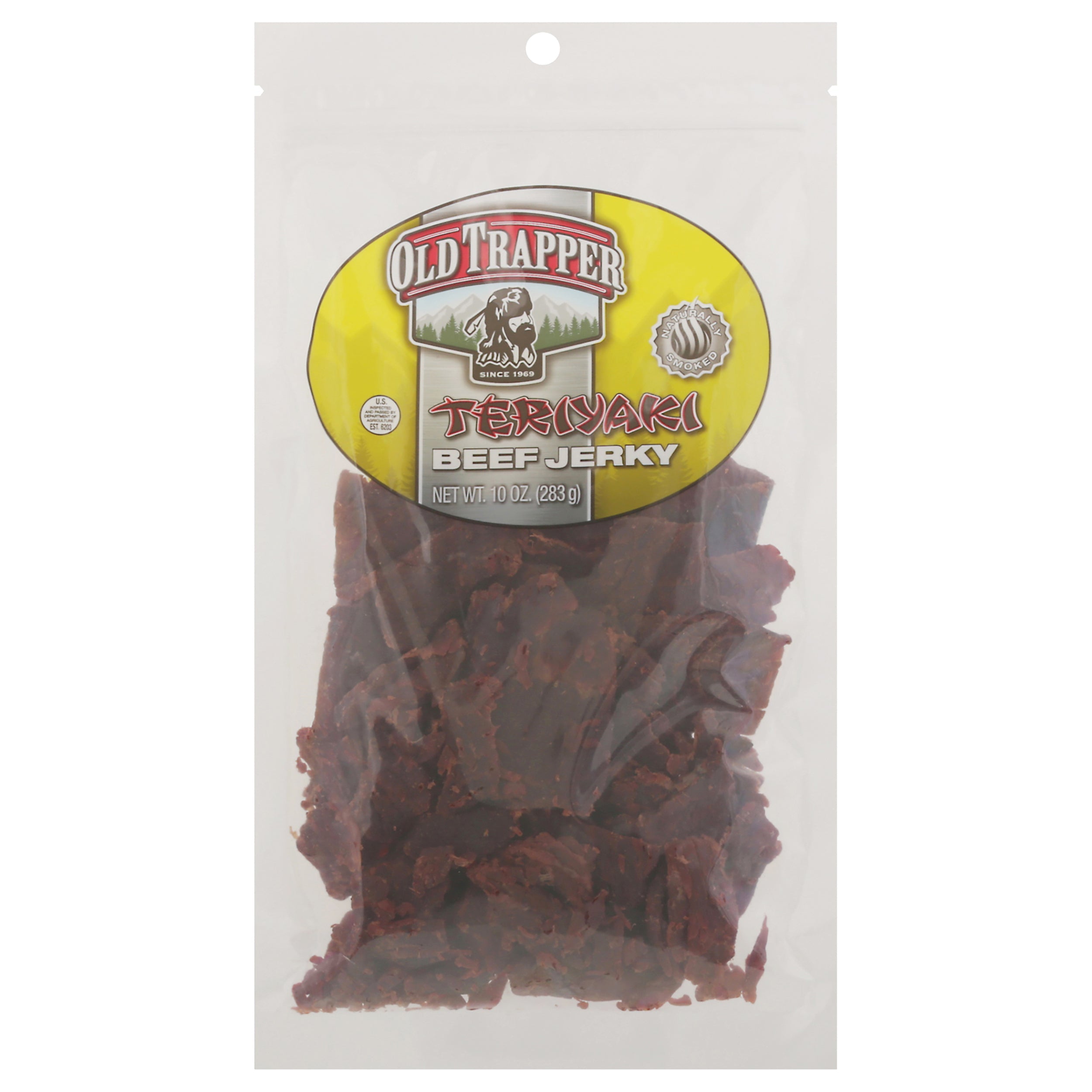Old Trapper Teriyaki Beef Jerky 10 oz