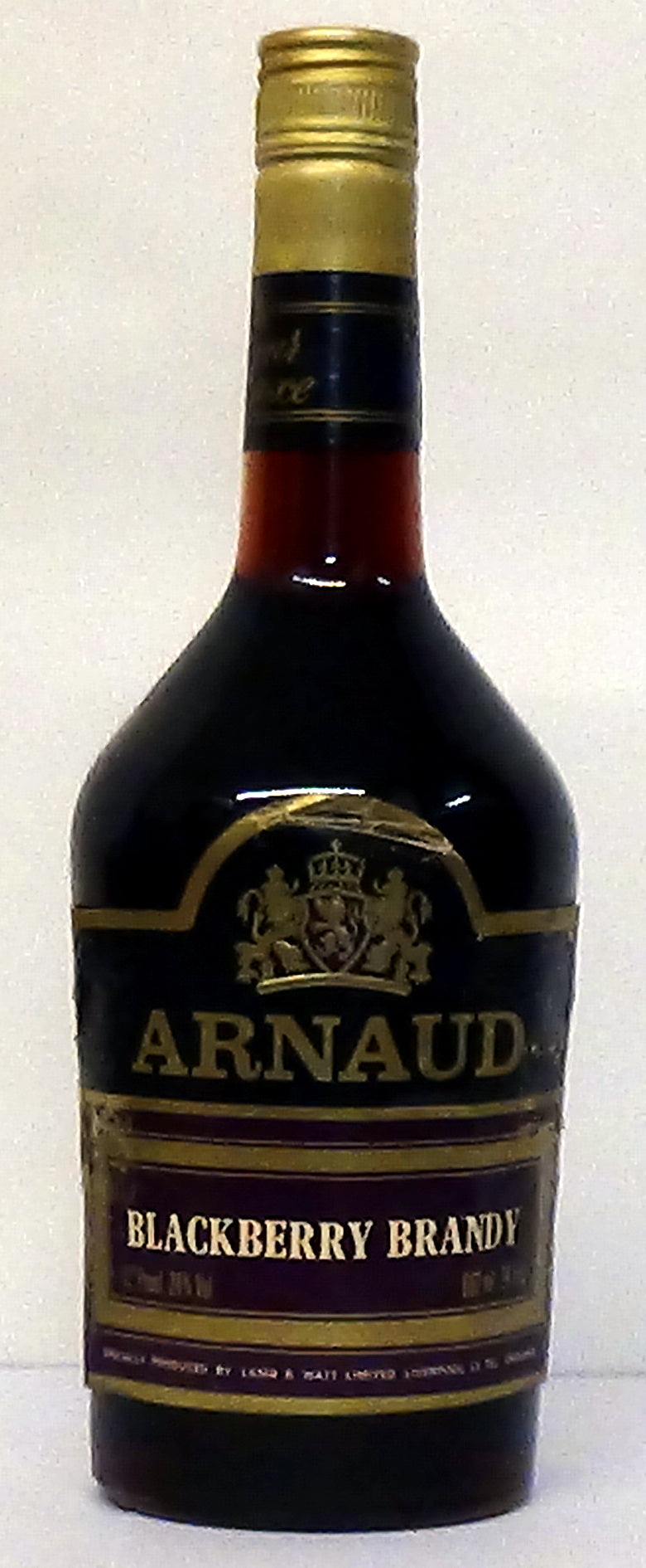 1960s Arnaud Blackberry Brandy 24 fl oz