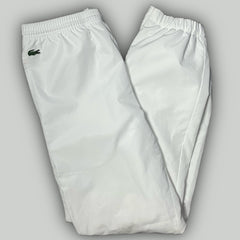 white Lacoste trackpants {M}