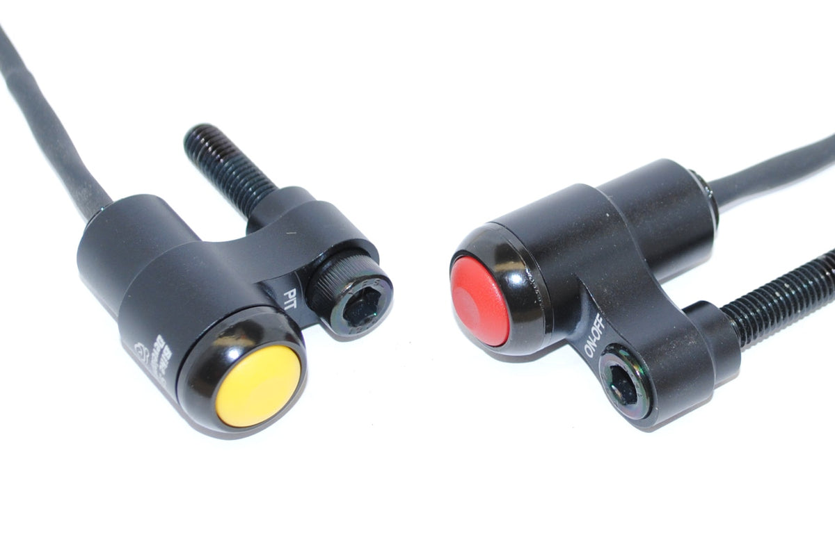 Single button handlebar switch, full customisation for left or right