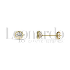 Orecchini punto luce cipollina oro giallo