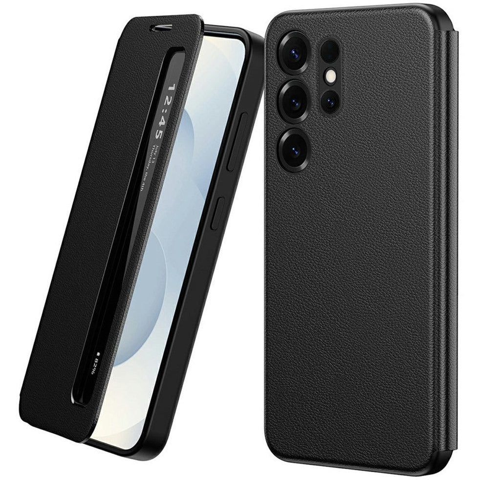 SALE | Samsung Galaxy S26 | Kunstleder Klapp Hülle/Flip Case mit Sichtfenster | ZITOCASES®