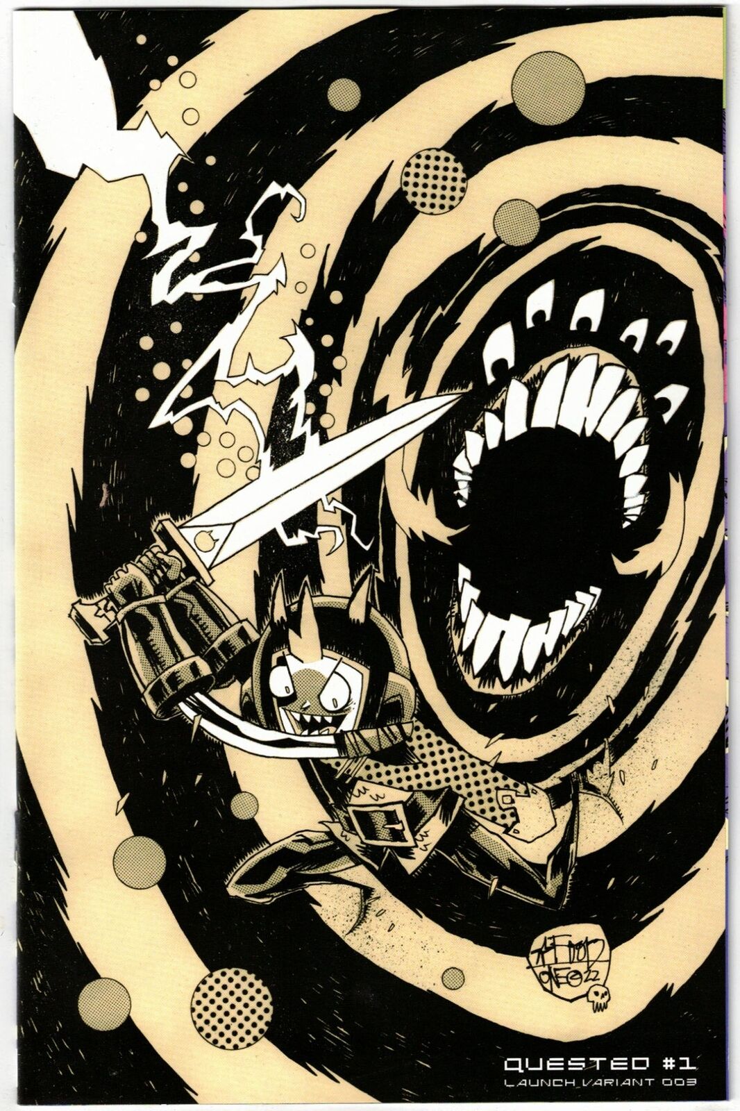 Quested #1 - Whatnot Publishing - 2022 -1:10 Jim Mahfood Launch Variant