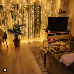 Guirlande LED - Éclairage d’Ambiance Chaud avec 8 Modes d’Éclairage
