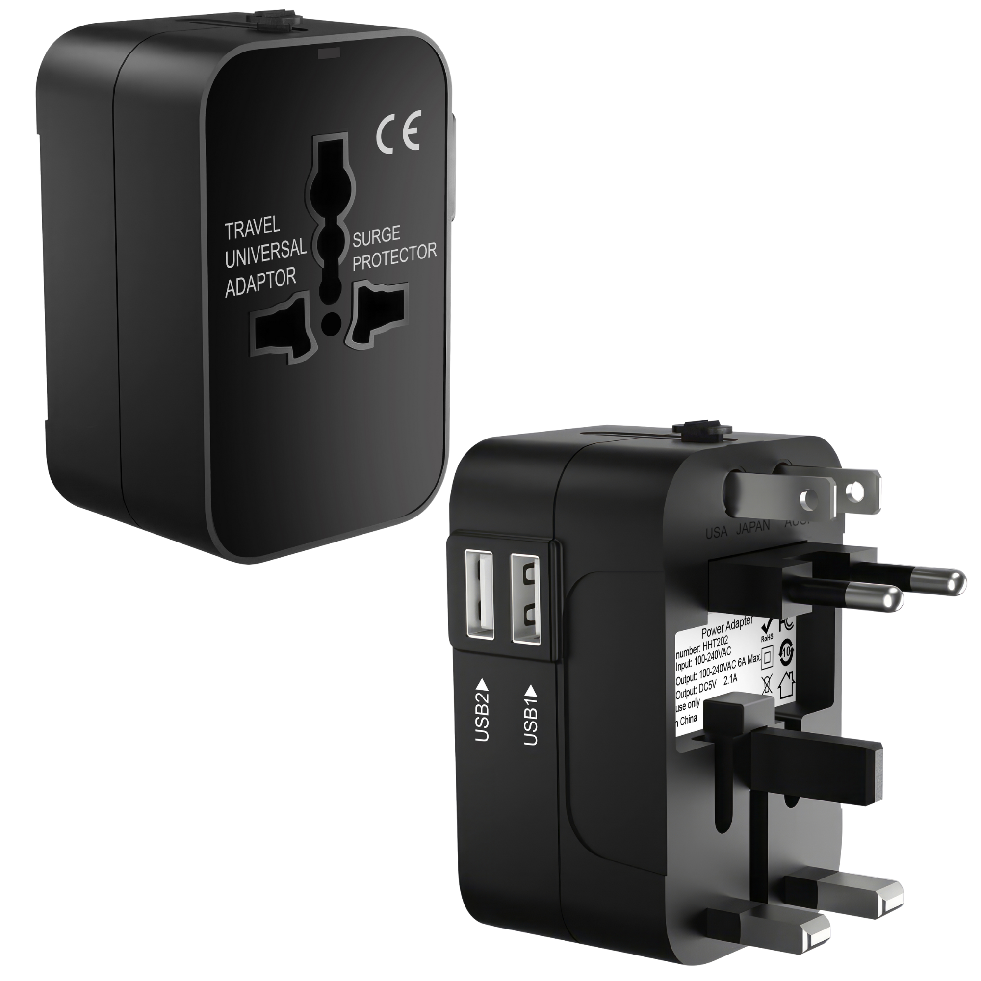 Adaptateur de voyage universel  | Phonillico