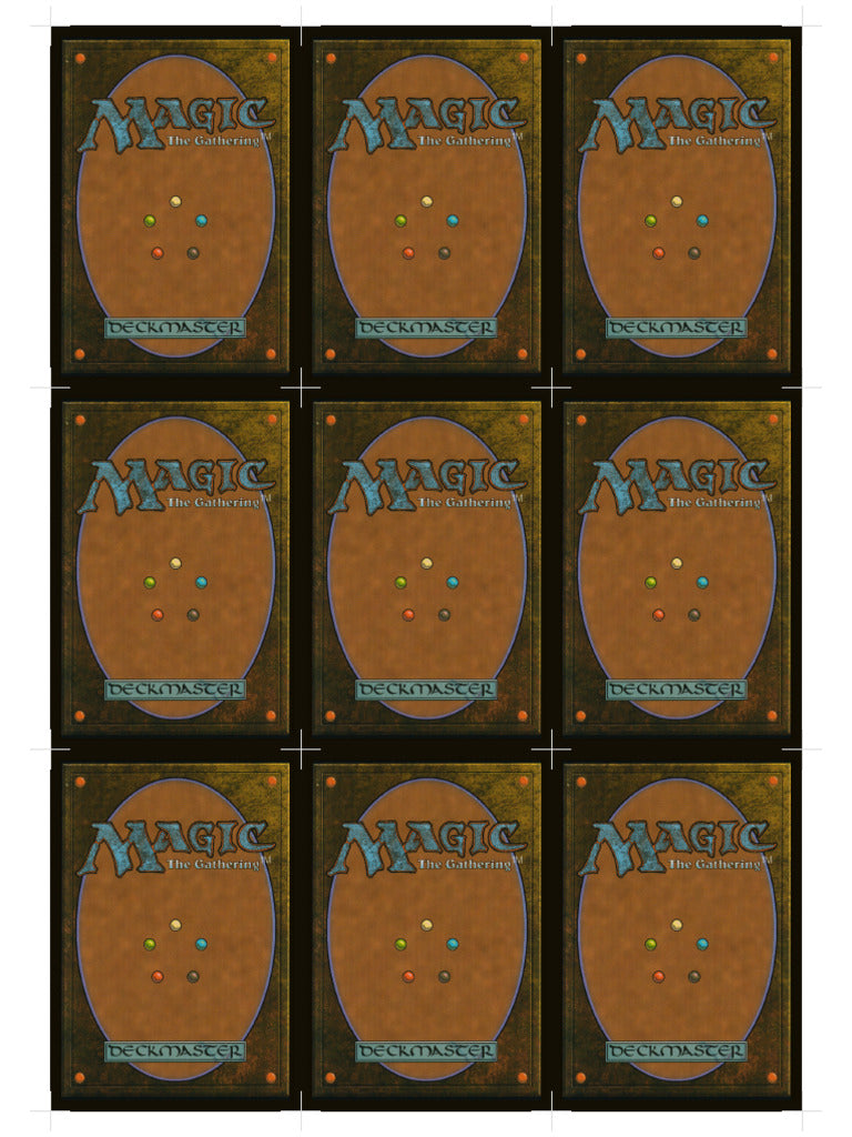 MTG Print-Backs
