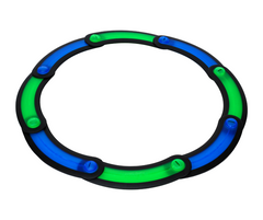 ZingRing foldable flying ring fully expanded circular shape for throwing and catching