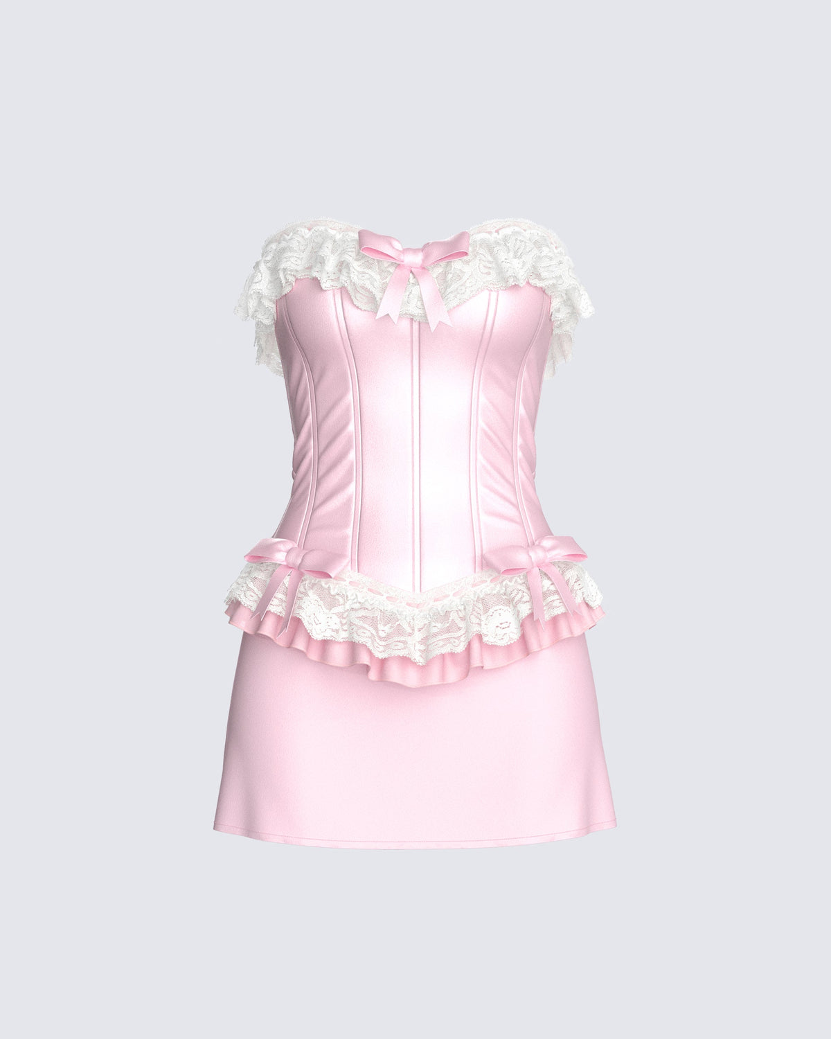 Women's pink mini dress – FINESSE