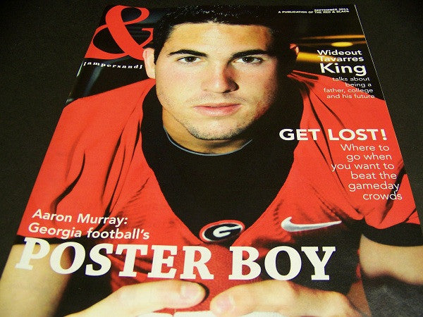 2011 Georgia Bulldog Aaron Murray '&' magazine