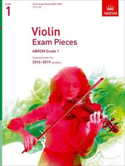 VIOLIN EXAM PIECES 2016-19 GR 1 VLN PT (O/P)
