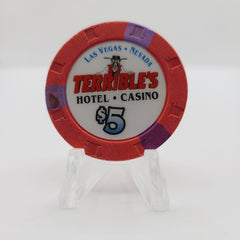 Terrible's Hotel Casino Las Vegas Nevada 2000 $5 Casino Chip V7319 (Circulated)