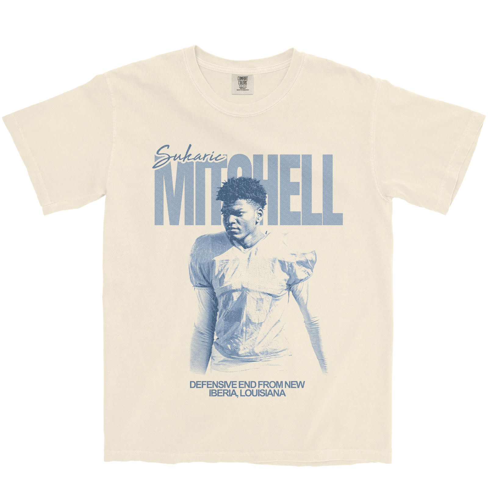 SUKARIC MITCHELL VINTAGE IVORY TEE