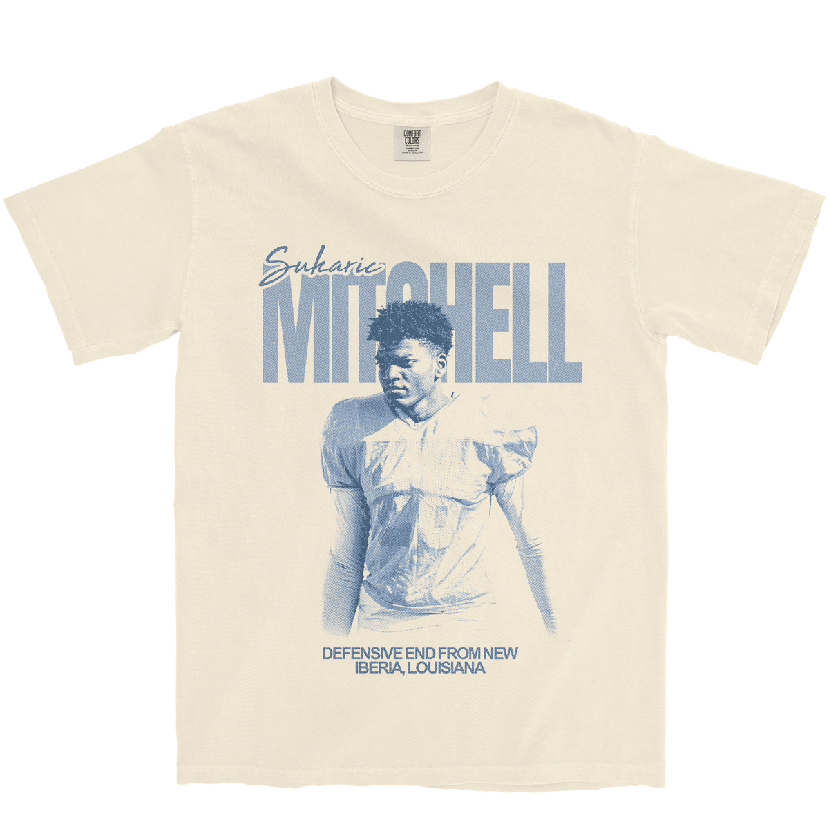 SUKARIC MITCHELL VINTAGE IVORY TEE