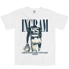 KLAYTON INGRAM VINTAGE WHITE TEE