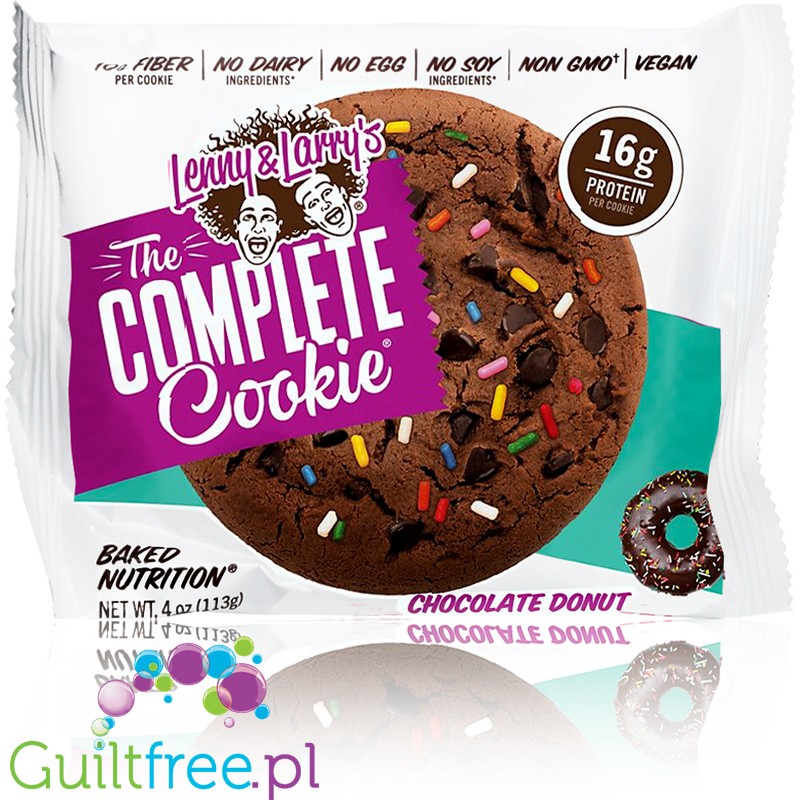 Lenny & Larry Complete Cookie, Chocolate Donut vega protein cookie