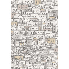 Cole & Son Mediterranea White/Gilver Wallpaper