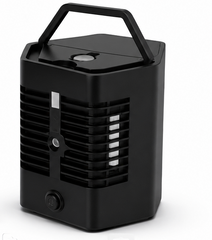 Tech Rebellion Desktop Mister Fan w/ Ice Pack,  AC Machine - Black/Grey