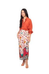 Tensione In - Camicia over in mussola con taschino Art. F8021C35R-PE26
