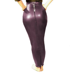 Lockable Hobble Skirt Guide: PU Leather & Waist Fit