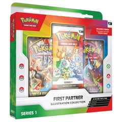 Pokémon Trading Card Game (TCG): First Partners Illustration Collection  Series 1