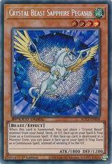 Crystal Beast Sapphire Pegasus (Secret Rare) - Speed Duel GX: Duel Academy  Box - YuGiOh