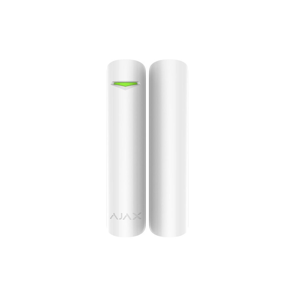 Ajax DoorProtect Plus WHITE - 2 Way Wireless Door / Window Reed Sensor With Universal Input / Shock Detector / Tilt Sensor