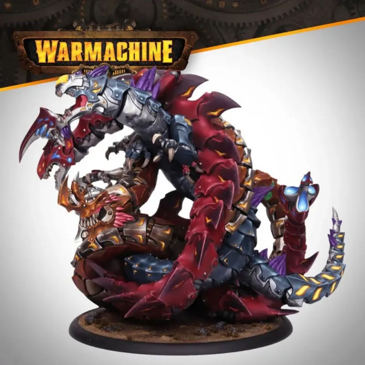 Warmachine Direct Khymaera Shadowflame Trikhymaerax Shadowflame Shard Gargantuan - Pre-Order