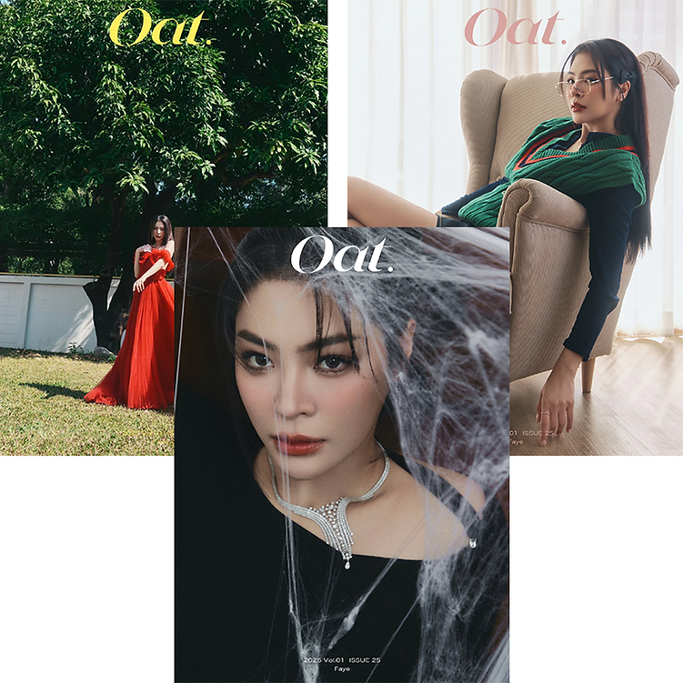 STOCK -  Oat Magazine 2025 Vol.1 Issue - Faye Peraya Cover
