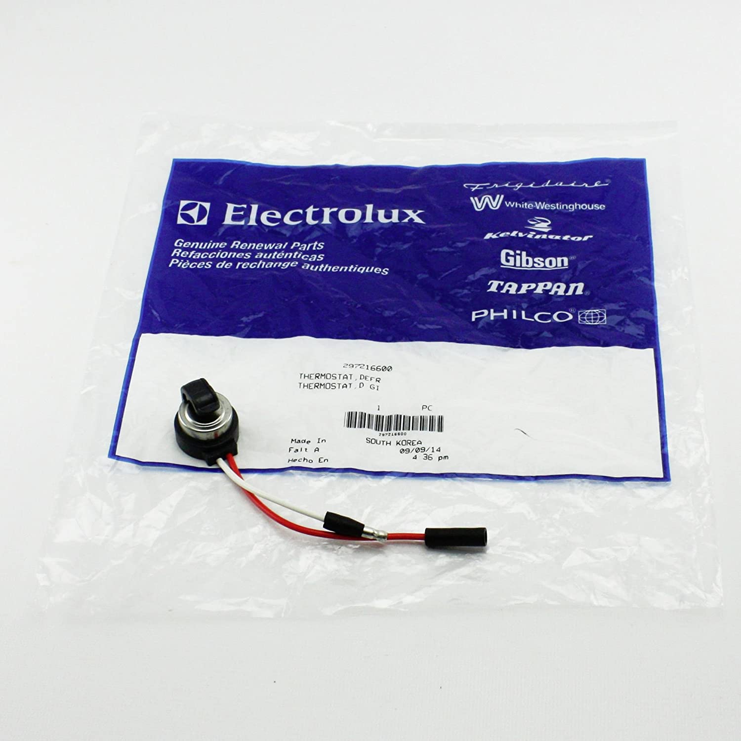 Refrigerator Defrost Thermostat for Kenmore 25338652.... Series Part