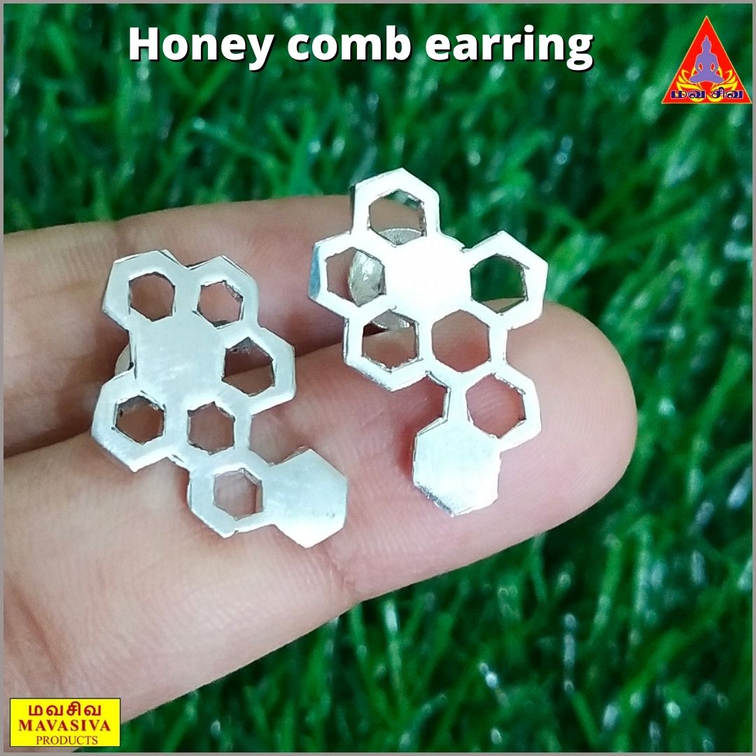 Honey comb earring Thenkoodu kammal - MAVASIVA SHOPPING