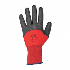 HONEYWELL NORTH NF11X7S Coated Gloves S Black/Red PR