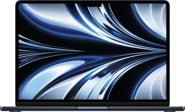 Apple 13-inch MacBook Air: Apple M2 chip with 8-core CPU and 8-core GPU, 16GB, 256GB - Midnight