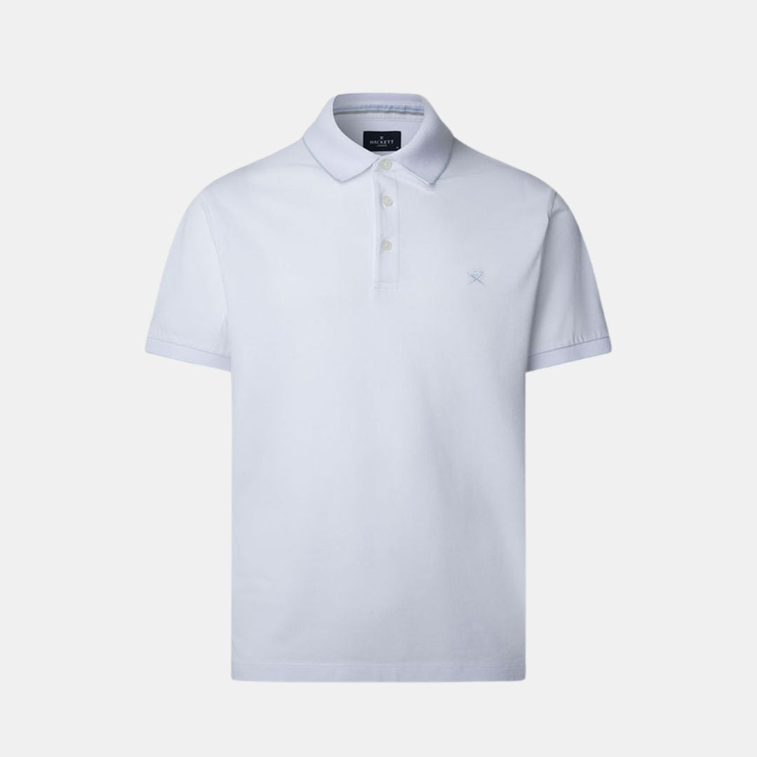 Hackett London Selvedge Collarband Optic White