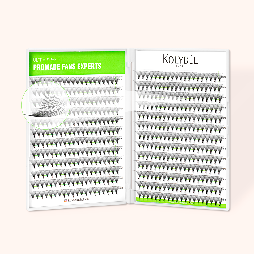 KOLYBEL 30D Promade Pointy Base Volume Lash Fans