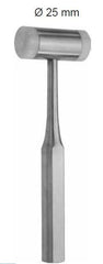 Mallet with 2 replaceable nylon disc surfaces - Besurgical