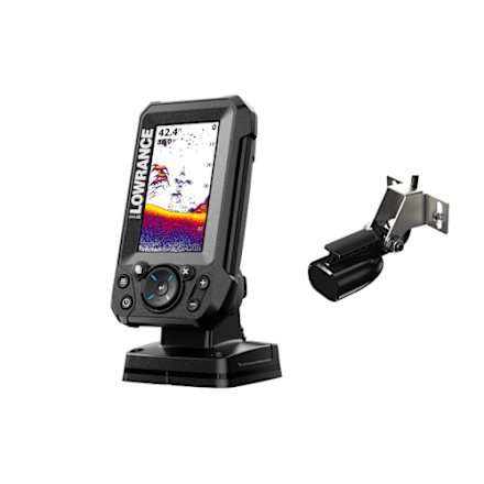 Lowrance Eagle 4x Fish Finder with Bullet Skimmer Transducer