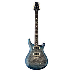 PRS USA S2 Custom 24-08 electric guitar in faded grey black blue burst finish, showcasing its sleek body and modern design.
