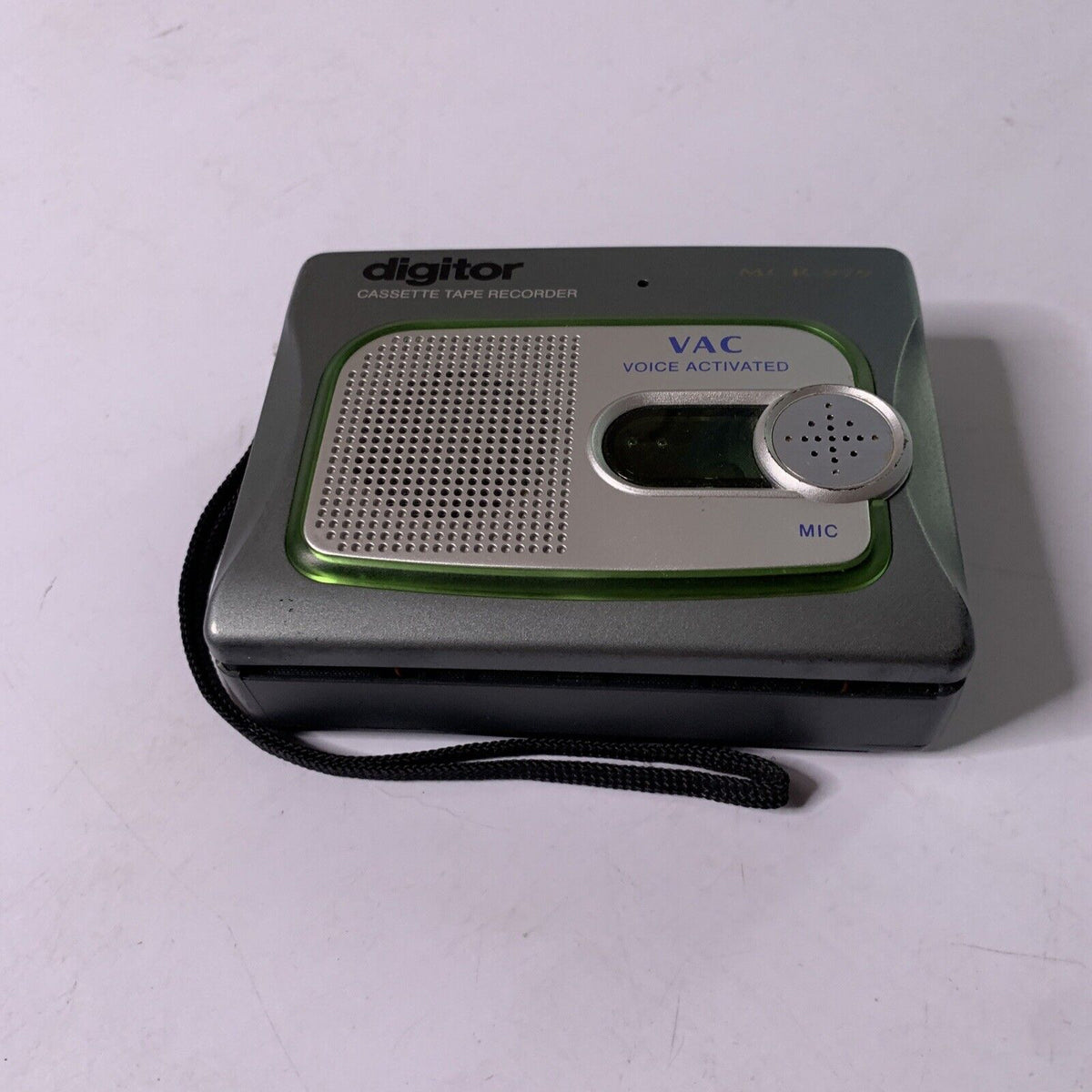 Digitor MCR-979 Voice Activated Cassette Tape Recorder *For Parts Belt Replace