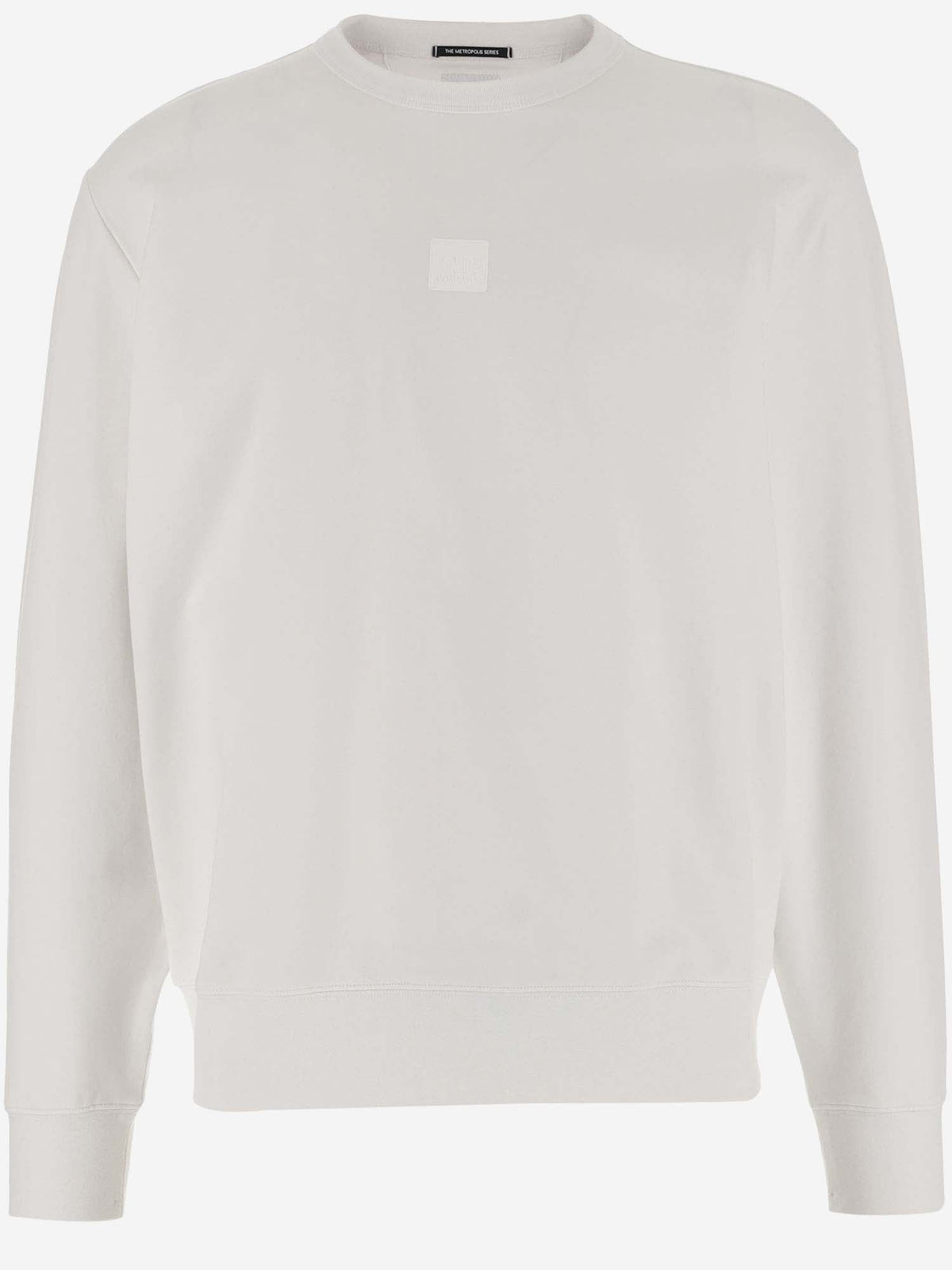Cp Company Stretch Cotton Sweatshirt With Logo