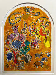 Marc Chagall : Joseph - Nr. 11 von 12 : Original Lithographie - 1962