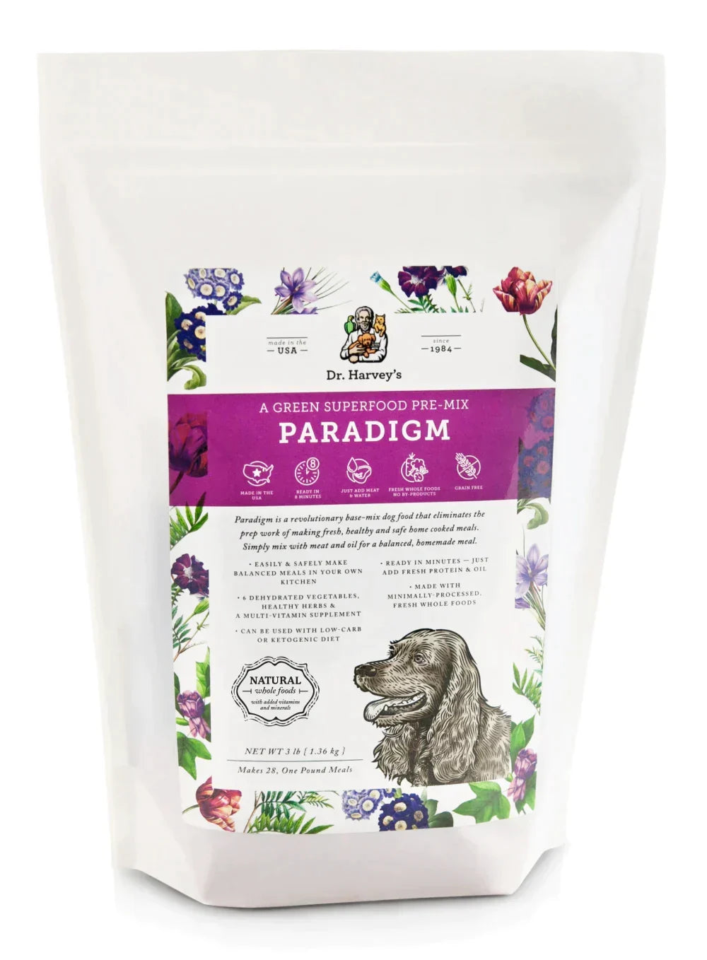 Dr. Harvey's Paradigm Green Superfood Pre-mix Dog Food