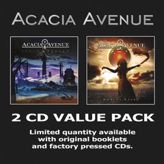 the album cover for Acacia Avenue - Early Warning And Worlds Apart