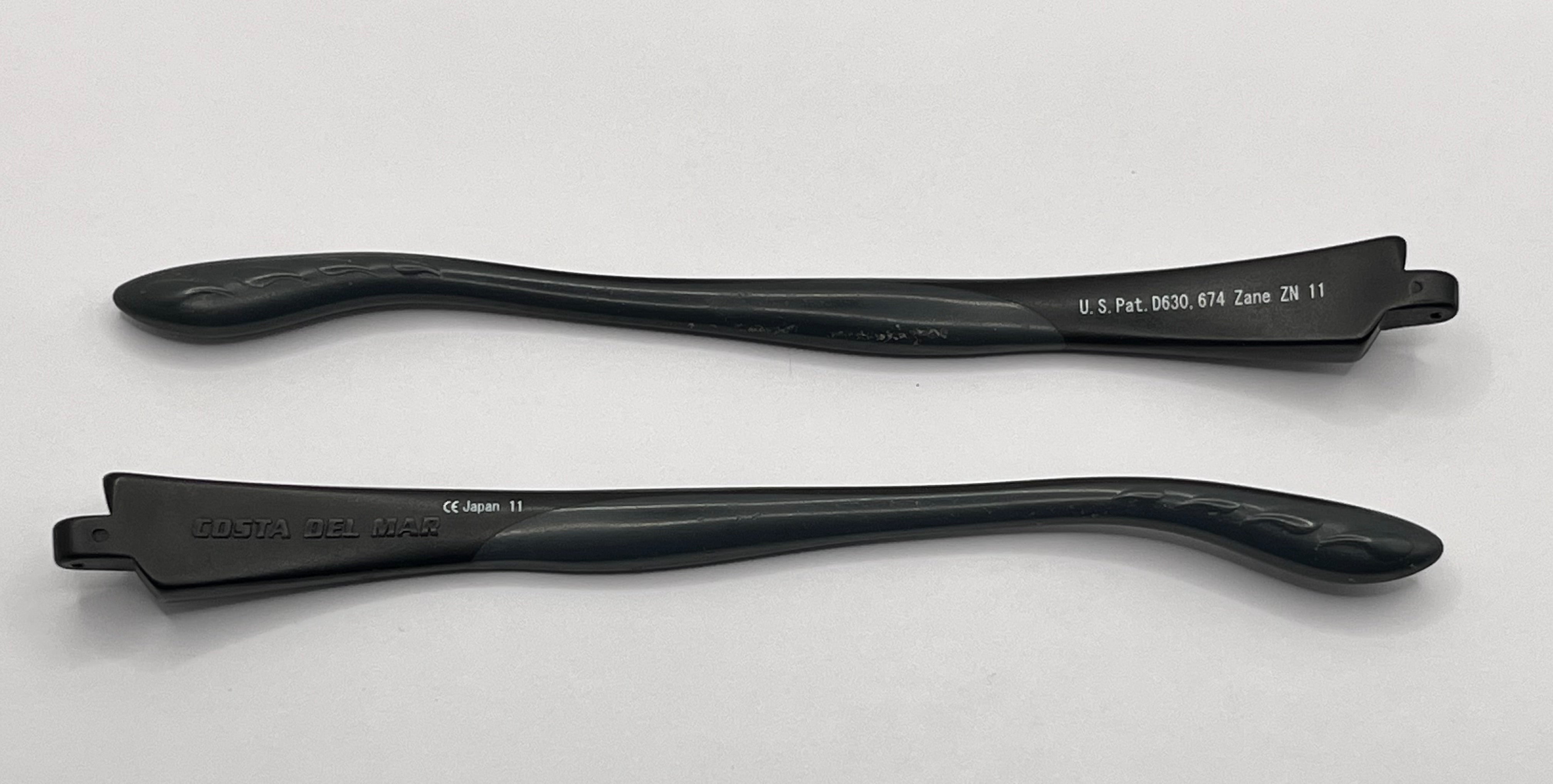 Costa Del Mar Zane 11 Both Temples Black/gray