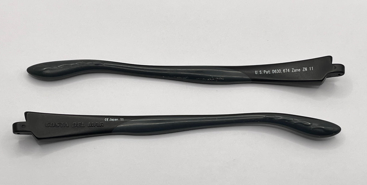 Costa Del Mar Zane 11 Both Temples Black/gray