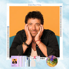 Broderie Diamant Patrick Bruel - Kit Complet