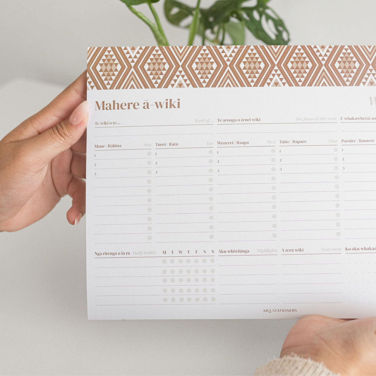 Weekly Planner Pad | Parauri