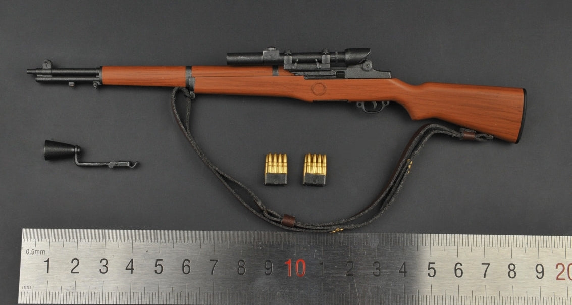 ZYTOYS ZY2017B WWII US M1 Garand Sniper Rifle 1/6 Scale Collectible Figure Accessory