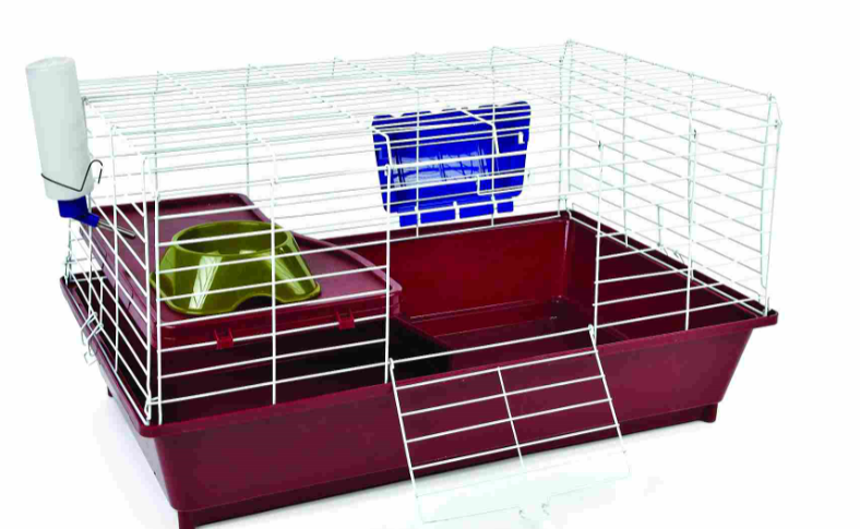 GuineaPig/Small Rabbit Home - Burgundy SML 71 x 43 x 40cm
